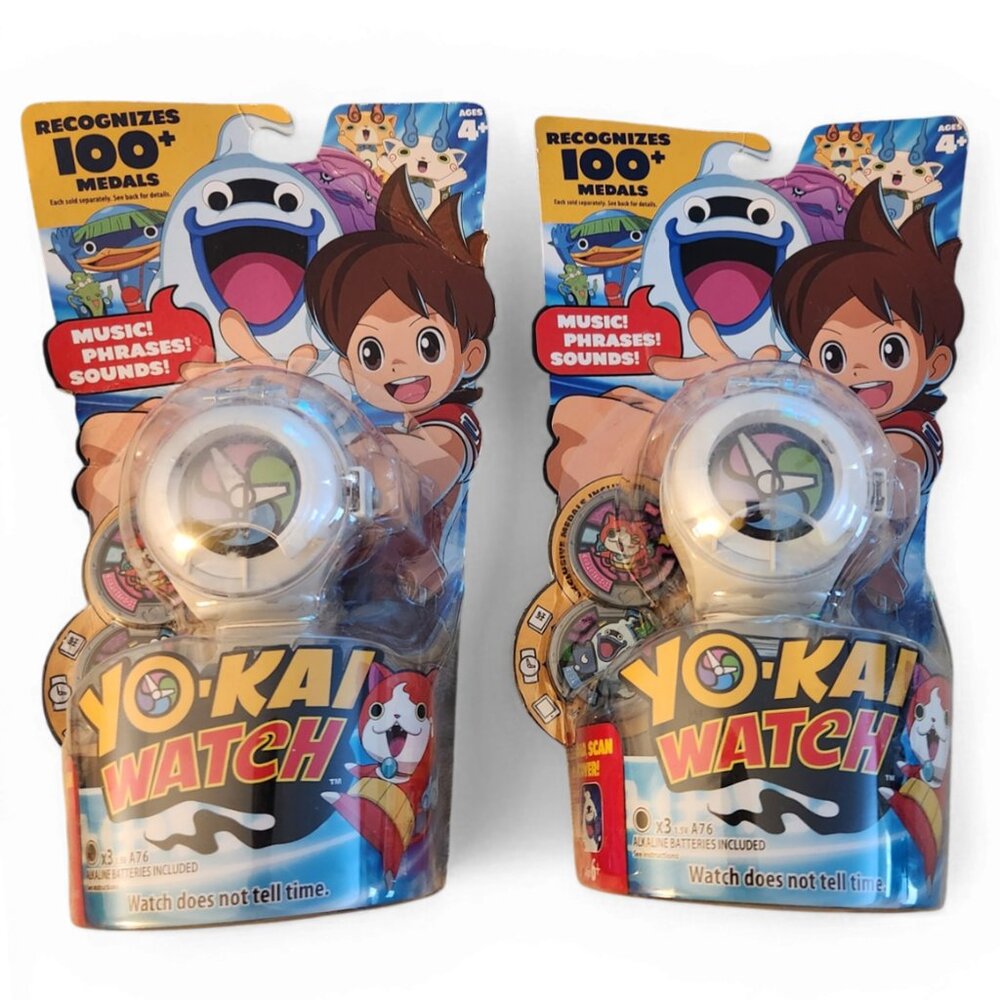 YO-KAI WATCH- Series 1 White with 2 Medals by Hasbro 2015 (2 available)